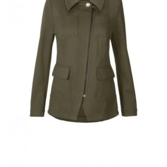 CAbi Academy Utility Blazer with Asymmetrical Zipper - Picture 1 of 8